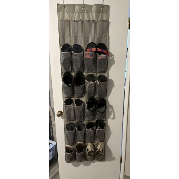 Over The Door Hanger For Shoes. From Amazon. Shoes Are Not Included. - Picture 1 of 4